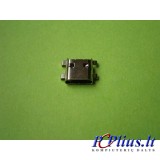 Micro USB 7pin. SMT SMD lizdas (atvirkštinis)